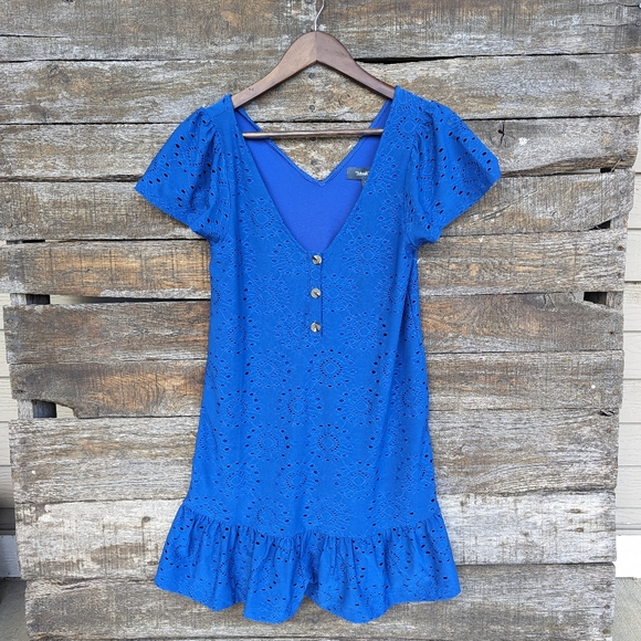 Modcloth Light Shining Through Babydoll Dress - Picture 1 of 10
